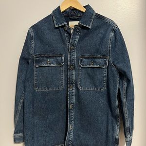 COS heavy denim Overshirt Shirt Jacket coat - Mens Medium M